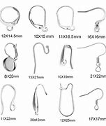 Image result for Plastic Earring Hooks