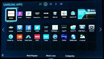 Image result for Samsung 4K Smart TV Apps