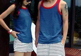Image result for Couples Matching Summer Wear