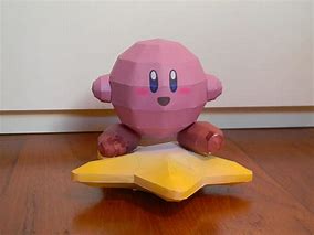 Image result for Kirby Papercraft Star