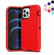 Image result for iPhone 12 Red Full Case