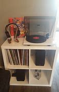 Image result for Turntable in IKEA Display Cabinet