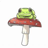 Image result for Frog and Mushroom Drawing