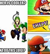 Image result for Mario vs Luigi Memes