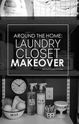 Image result for Organized Laundry Closet