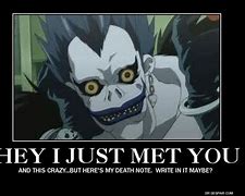 Image result for Death Note Stare Meme