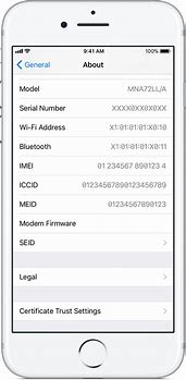 Image result for Where Is the Serial Numbers of a iPhone 11 Located