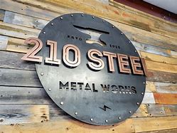 Image result for Metal Shop Signs
