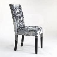 Image result for Crushed Velvet Dining Chairs