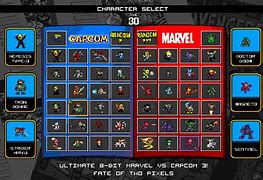 Image result for Marvel Vs. Capcom versus Screen Template