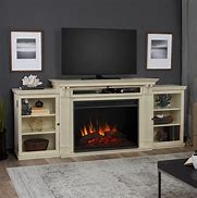 Image result for 84 Inch TV Stand with Fireplace