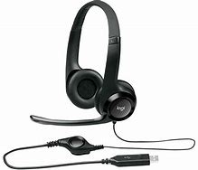 Image result for Headset with Mic and USB