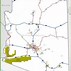 Image result for Arizona County Map with Cities