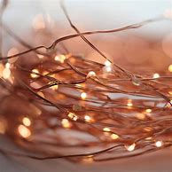 Image result for Copper Wire String Lights