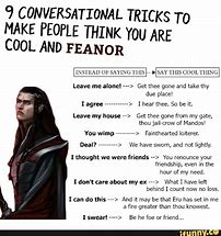 Image result for Feanor Memes