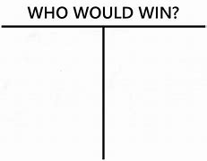 Image result for Who Would Win Template