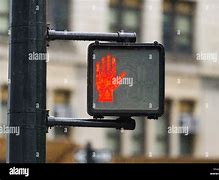 Image result for Red Hand Stop Sign