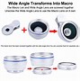Image result for Cell Phone Camera Lens Attachment