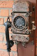 Image result for Retro Phone Old Rusty