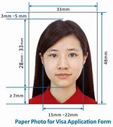 Image result for Chinese Visa Photo-Size