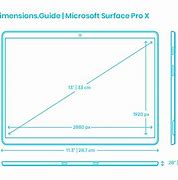 Image result for Microsoft Surface Pro 7 Dimensions