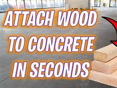 Image result for Fix Ply to Concrete
