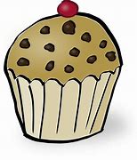 Image result for Chocolate Chip Muffin Clip Art