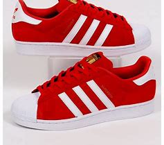Image result for Red Adidas Trainers