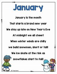 Image result for January Poems
