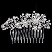 Image result for Silver Ring Hair Clips