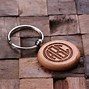 Image result for Round Riot Wooden Keychain