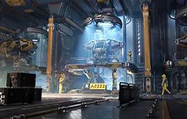 Image result for Futuristic Robot Factory Concept