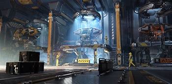 Image result for Robotic Factory Concept Art