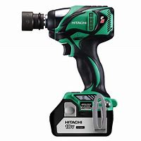 Image result for Green Cordless Impact Driver Hitachi