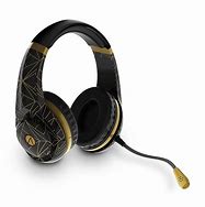 Image result for Gold Gaming Headset