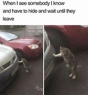 Image result for Hiding From People Meme