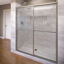 Image result for Shower Screen Door with Towel Rack