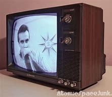 Image result for Black White TV Vintage