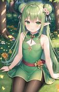 Image result for Anime Girl Green Dress