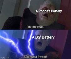 Image result for DS Battery Memes