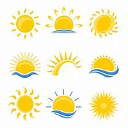 Image result for Sun Symbol Vector