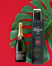 Image result for Lanson Black Label Champagne 75Cl