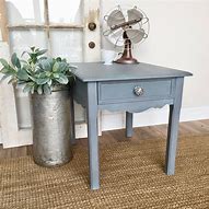 Image result for Blue Grey End Tables