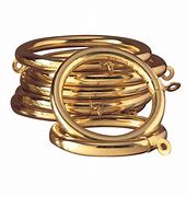 Image result for Brass Curtain Rings