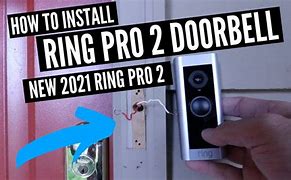Image result for Ring Doorbell 2 Installation