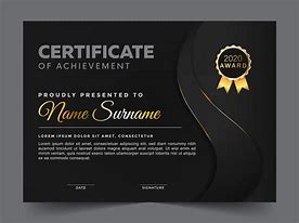 Image result for Gold Certificate Template Free