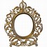 Image result for Gold Oval Frame White Background