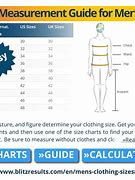 Image result for Waist Size Chart Inches to Cm