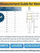 Image result for Waist Inches Size Chart