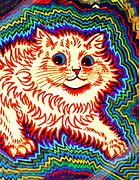Image result for Psychedelic Cat Art